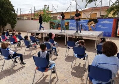 cuentacuentos entre etapas ingles bilingue colegio cruz de piedra cooperativa de ensenanza jumilla
