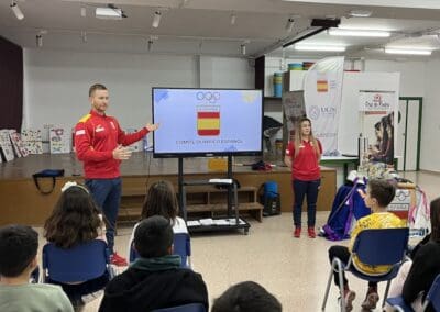 visita comite olimpico español colegio cruz de piedra cooperativa de densenanza 2